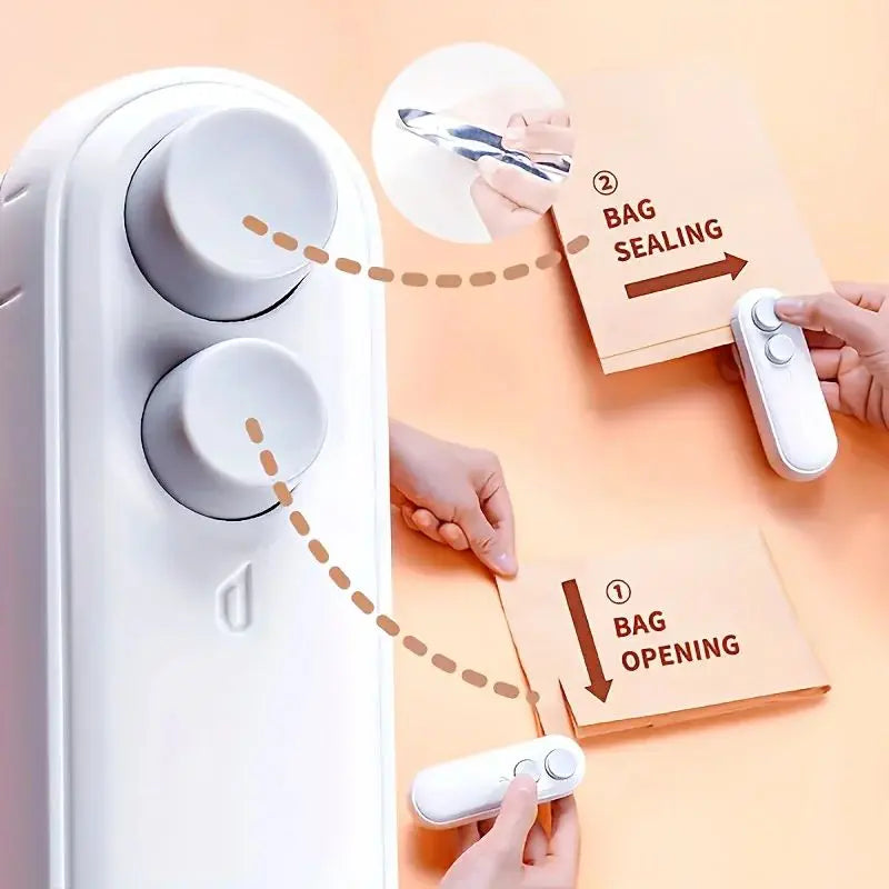 2-in-1 Mini Heat Sealer