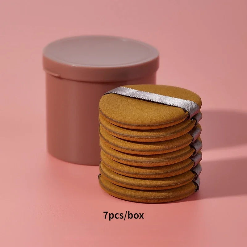 7Pcs Strawberry Makeup Sponge Set