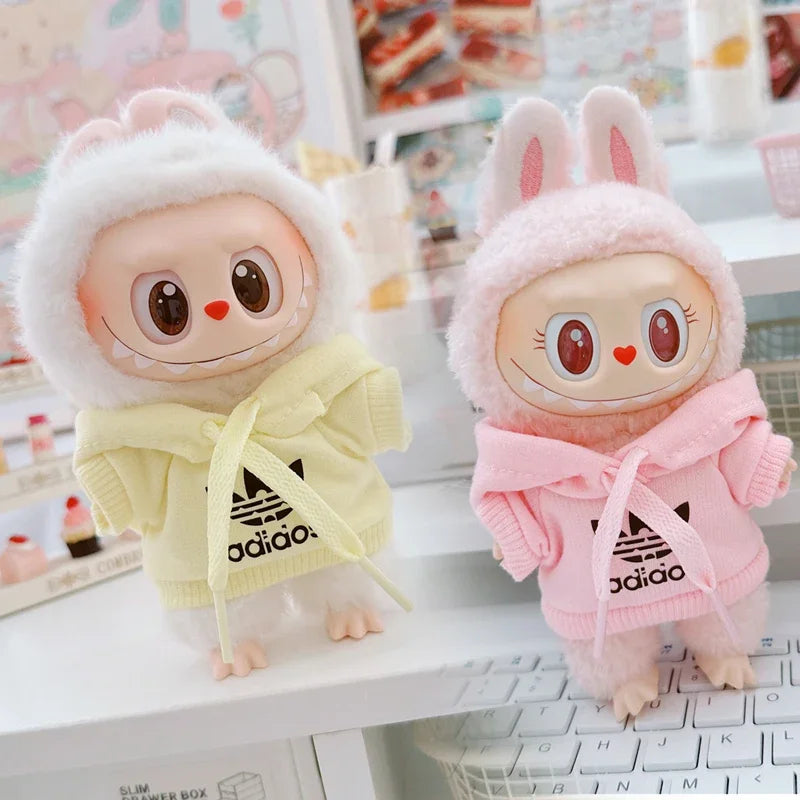 MINISO Labubu Korean Hoodie Outfit Set