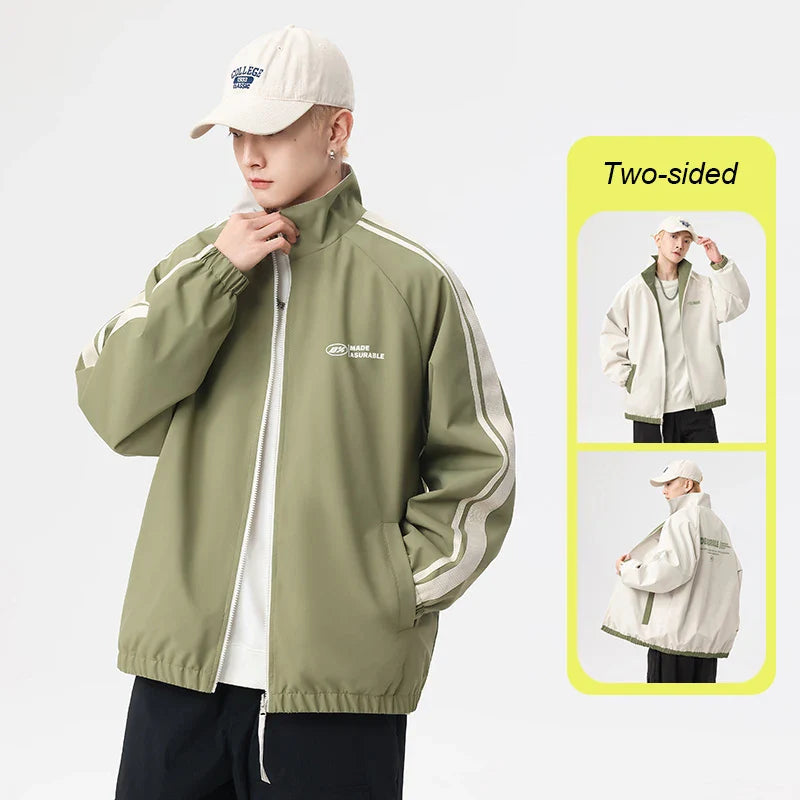 Reversible Windproof Outdoor Couple Jacket