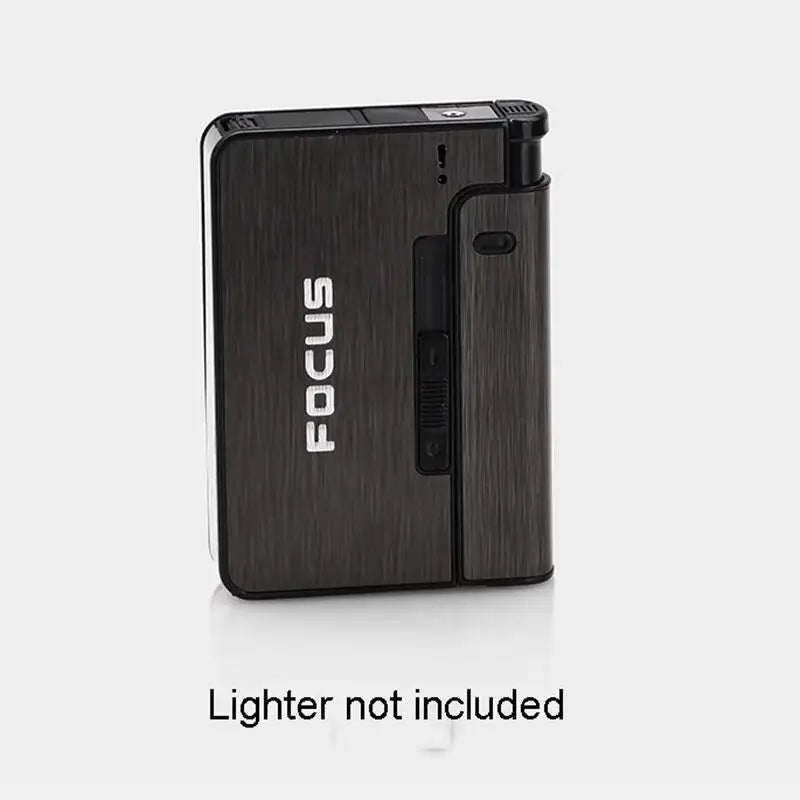 Portable Automatic Metal Cigarette Case