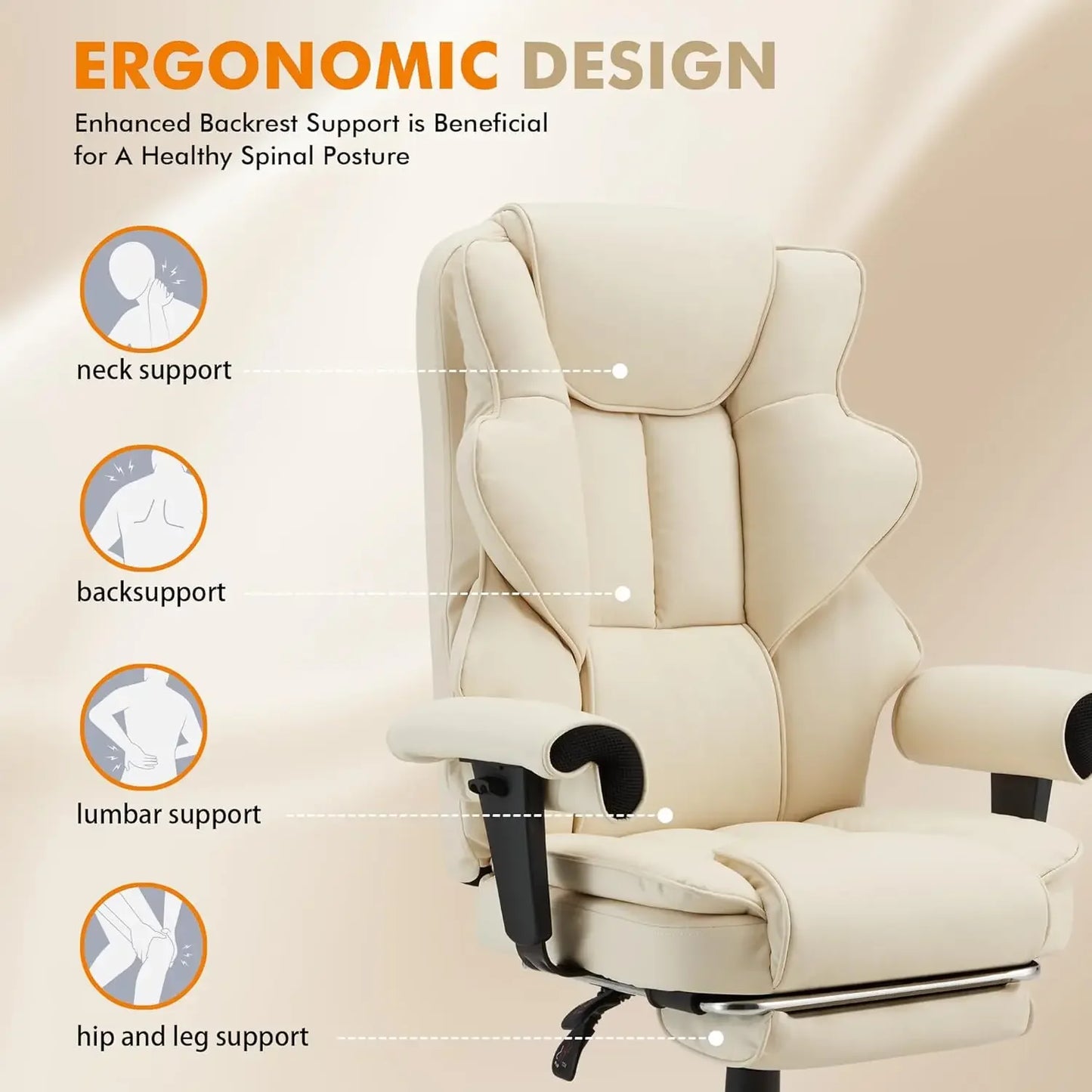 XMSJ 6-Point Massage Executive Chair