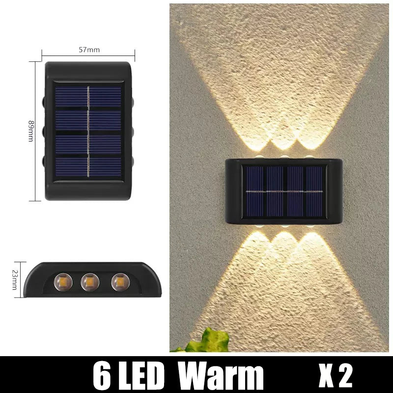 Solar Outdoor LED Wall Lights