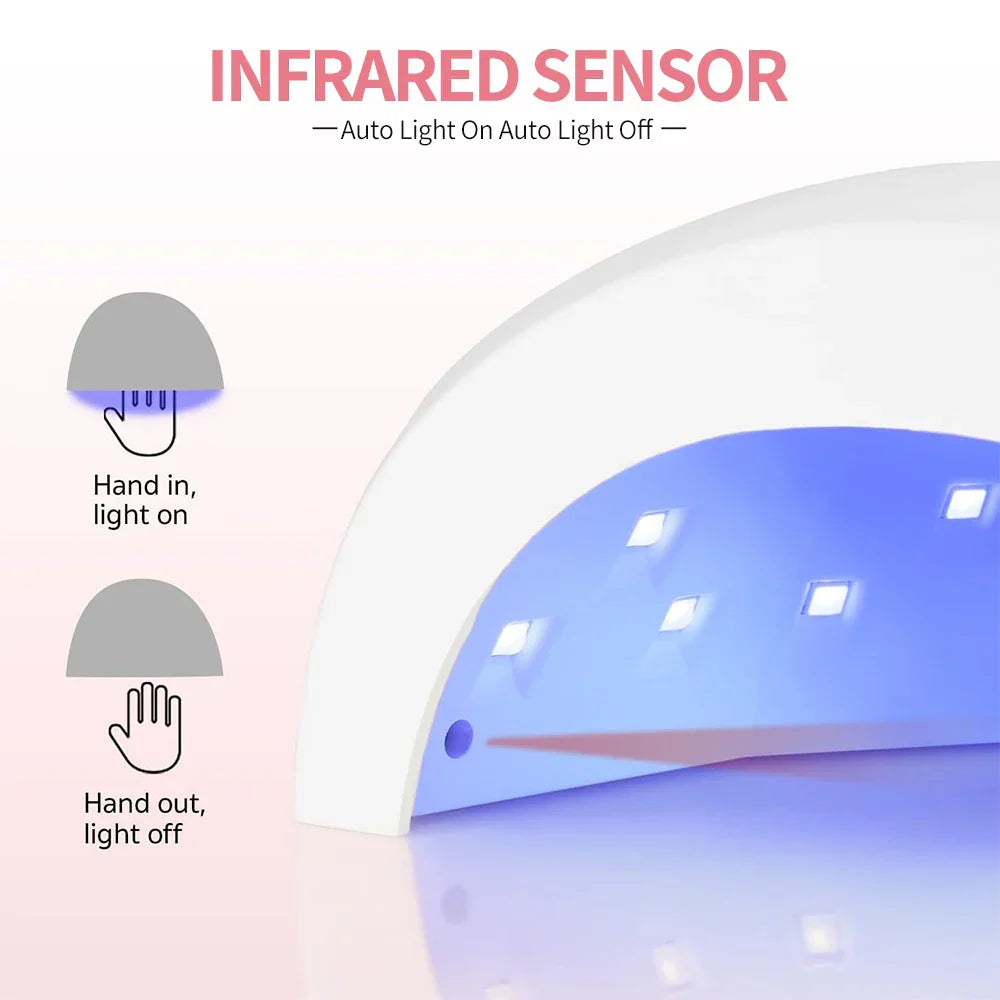 LINMANDA 48W UV LED Nail Lamp