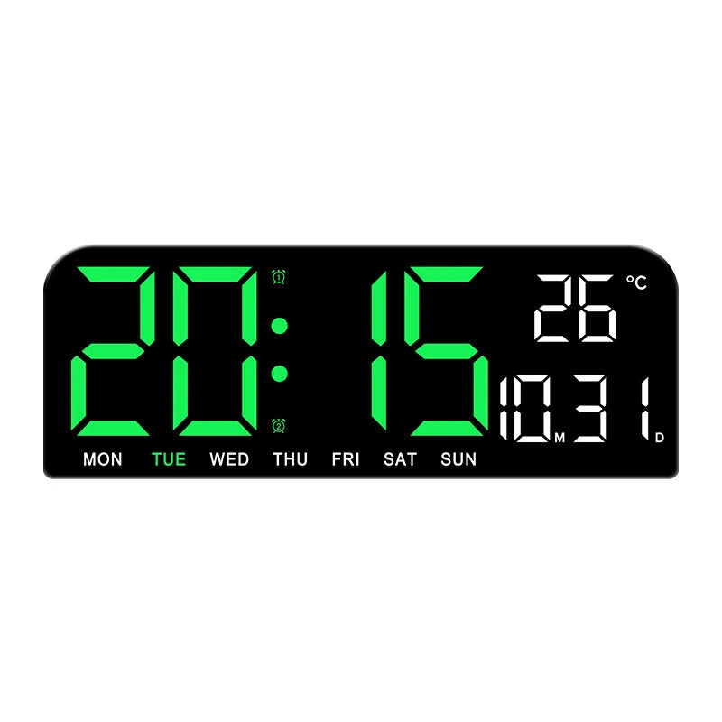 Large LED Digital Wall Clock