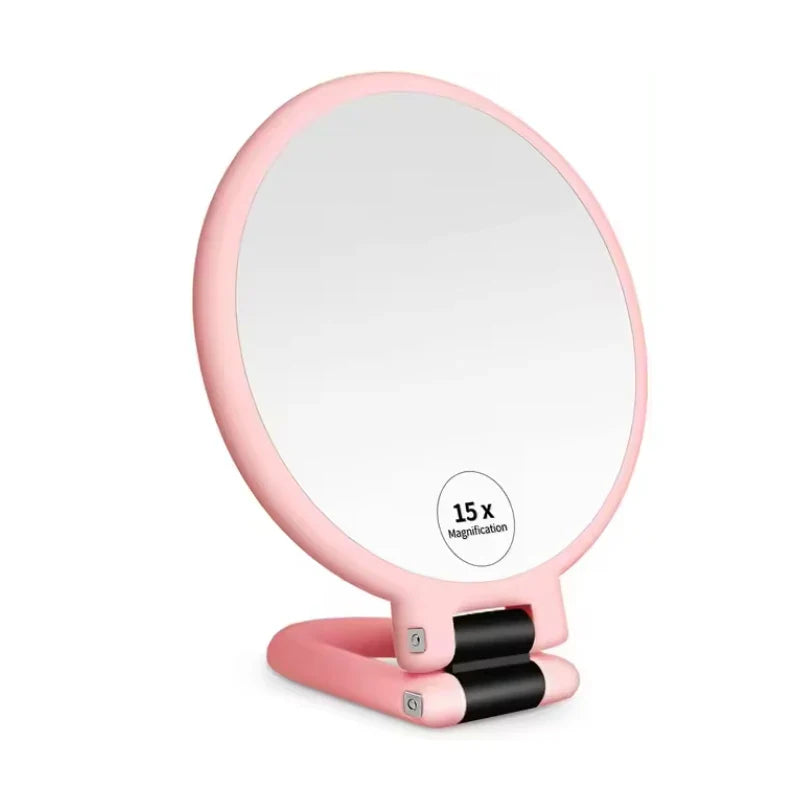 Vintage Double-Sided Magnifying Mirror