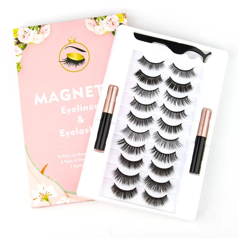 Magnetic Mink Eyelashes Set