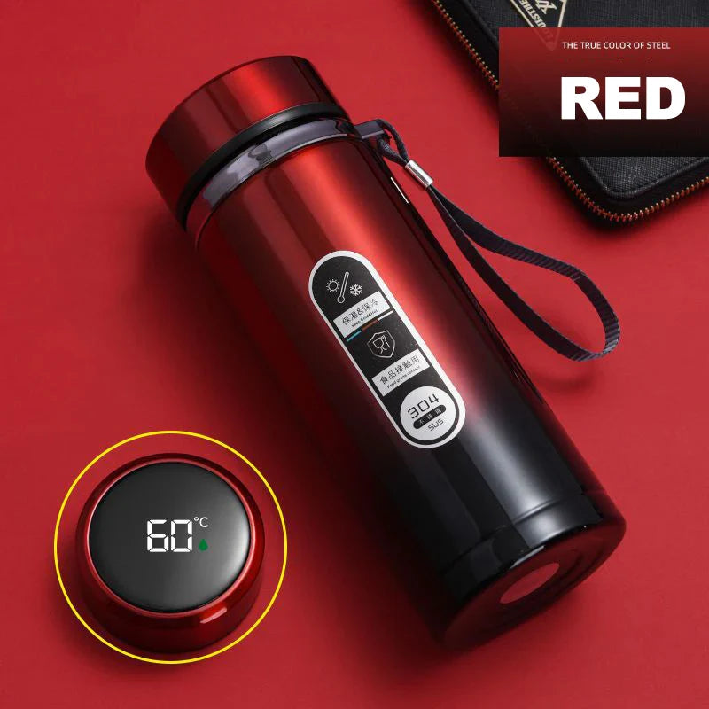 LED Stainless Steel Water Bottle