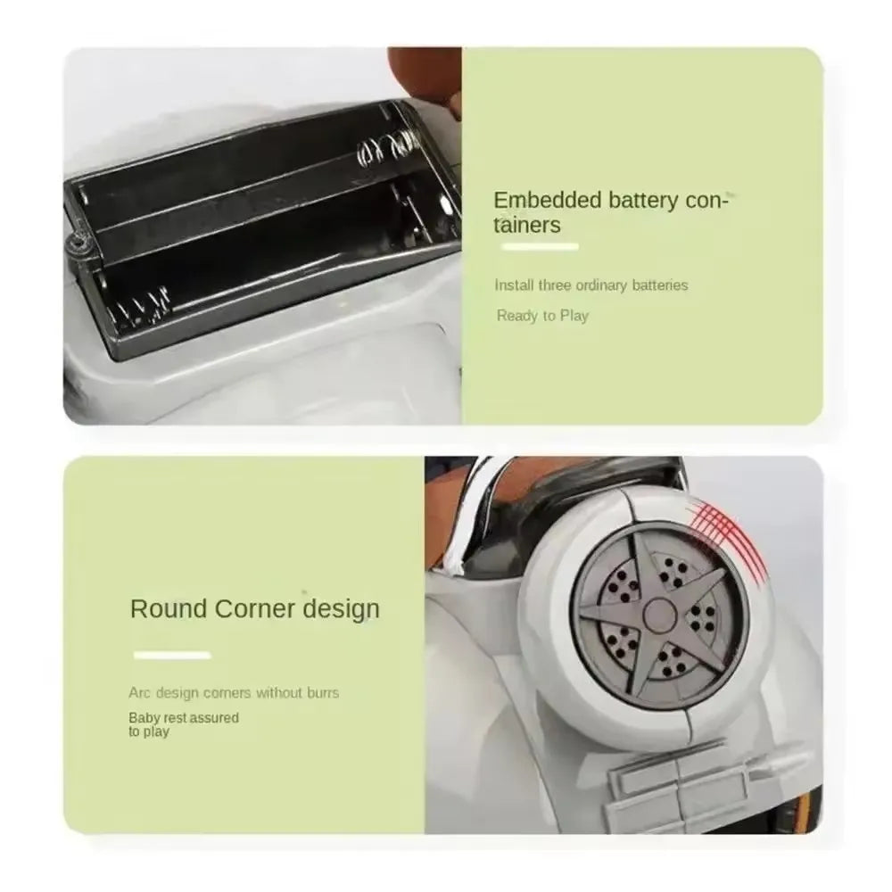 Labubu Mini Electric Motorcycle Toy