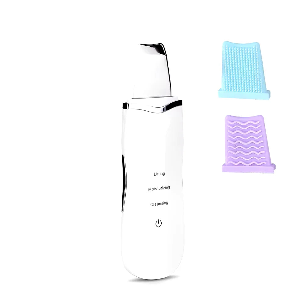 Ultrasonic Skin Scrubber Facial Spatula