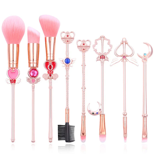 TAKARA TOMY Sailor Moon 8PCS Makeup Brush Set