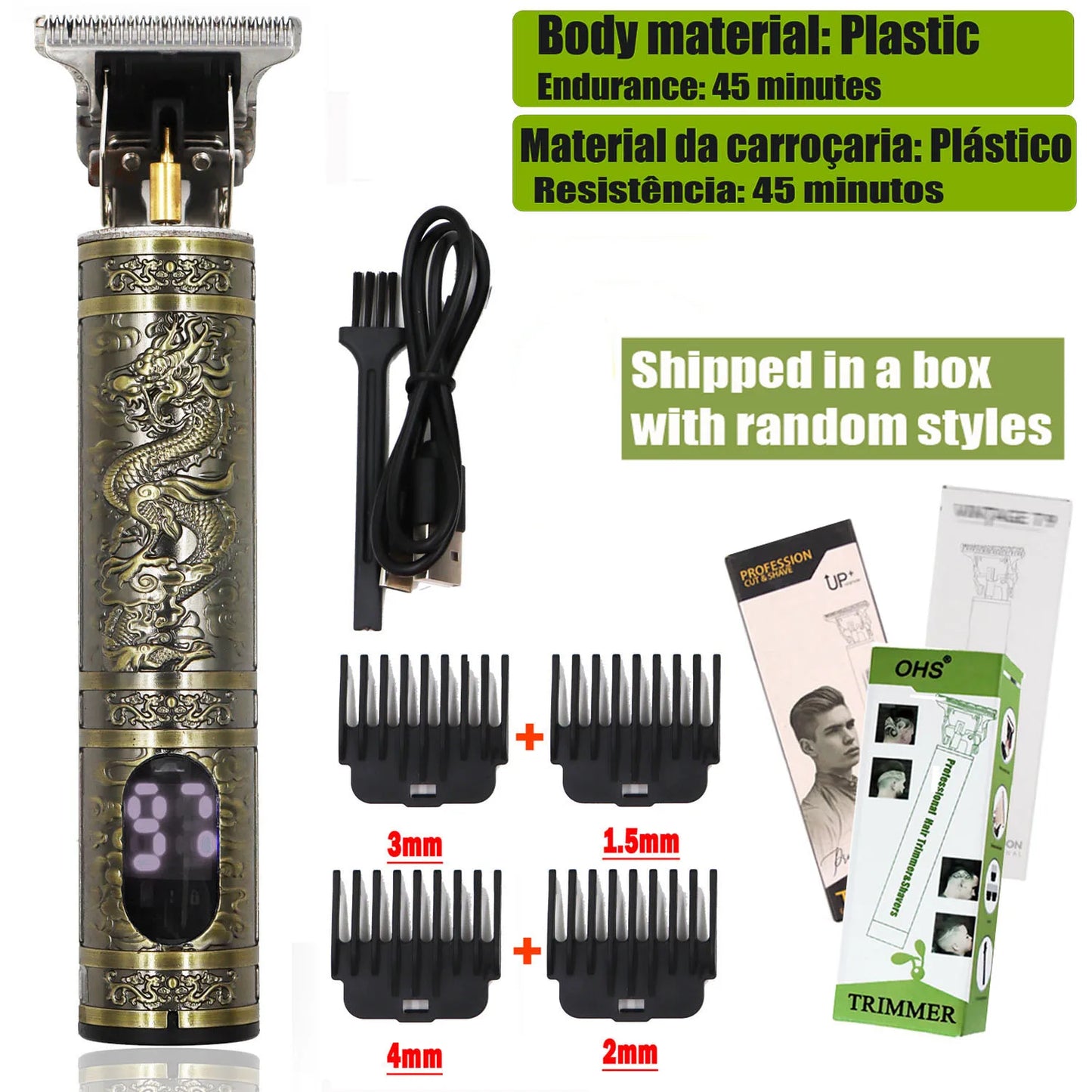 T9 Electric Hair Clipper Trimmer