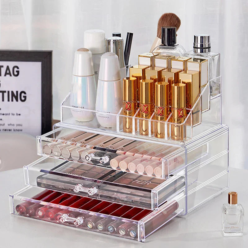 Large Drawer Acrylic Makeup Organizer
