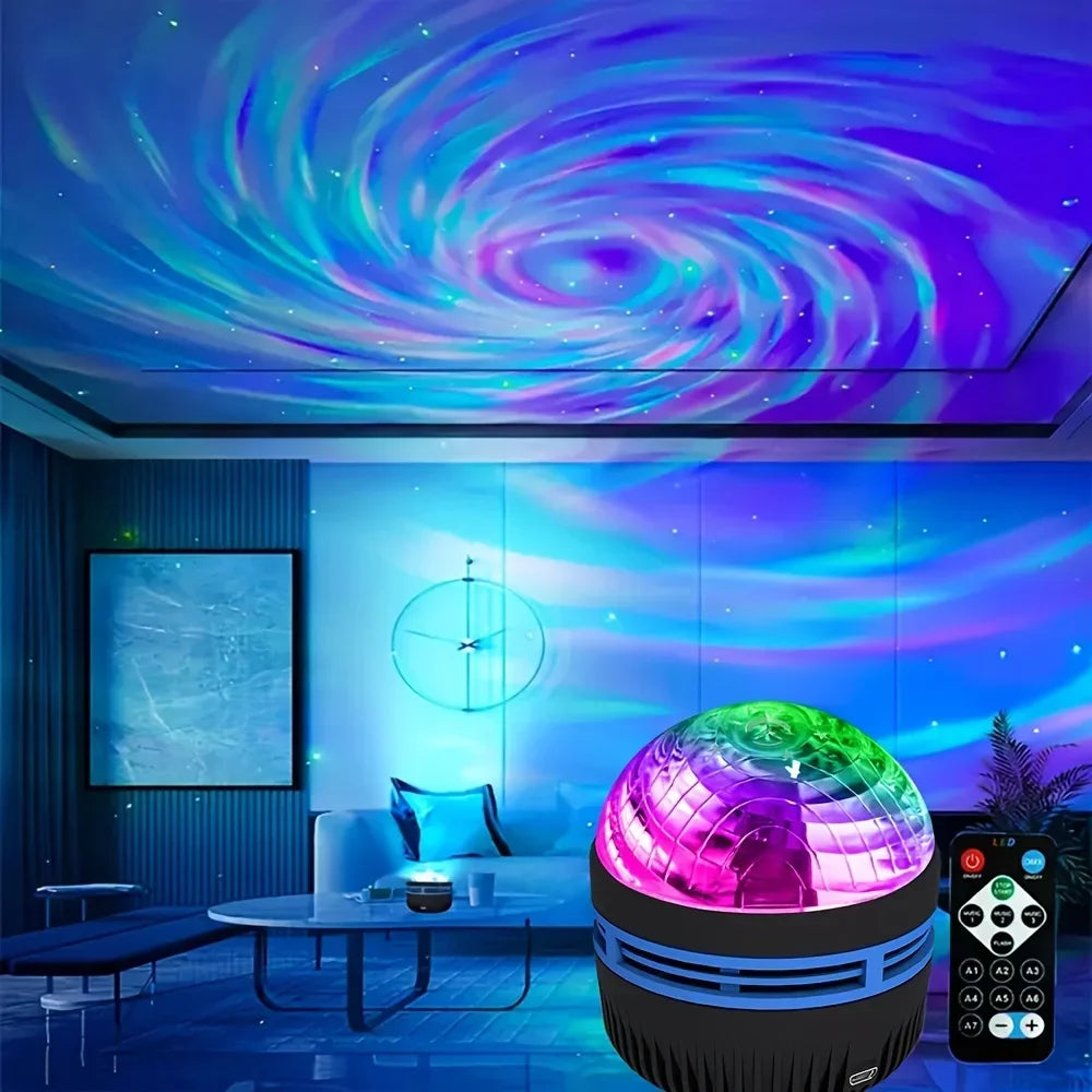 LED Galaxy Star Projector Light