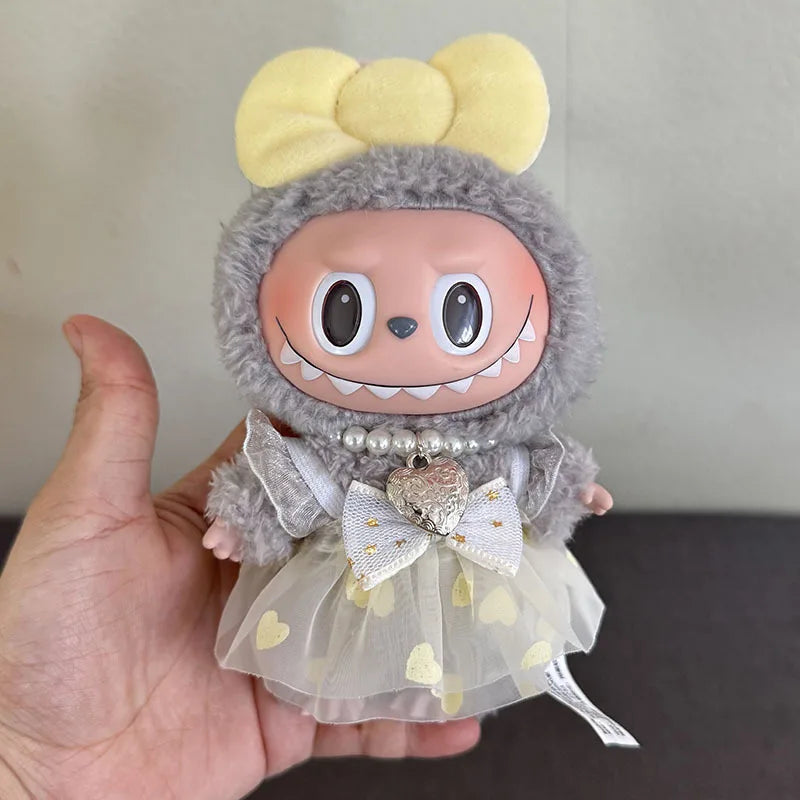 Labubu Yarn Skirt Accessory Set