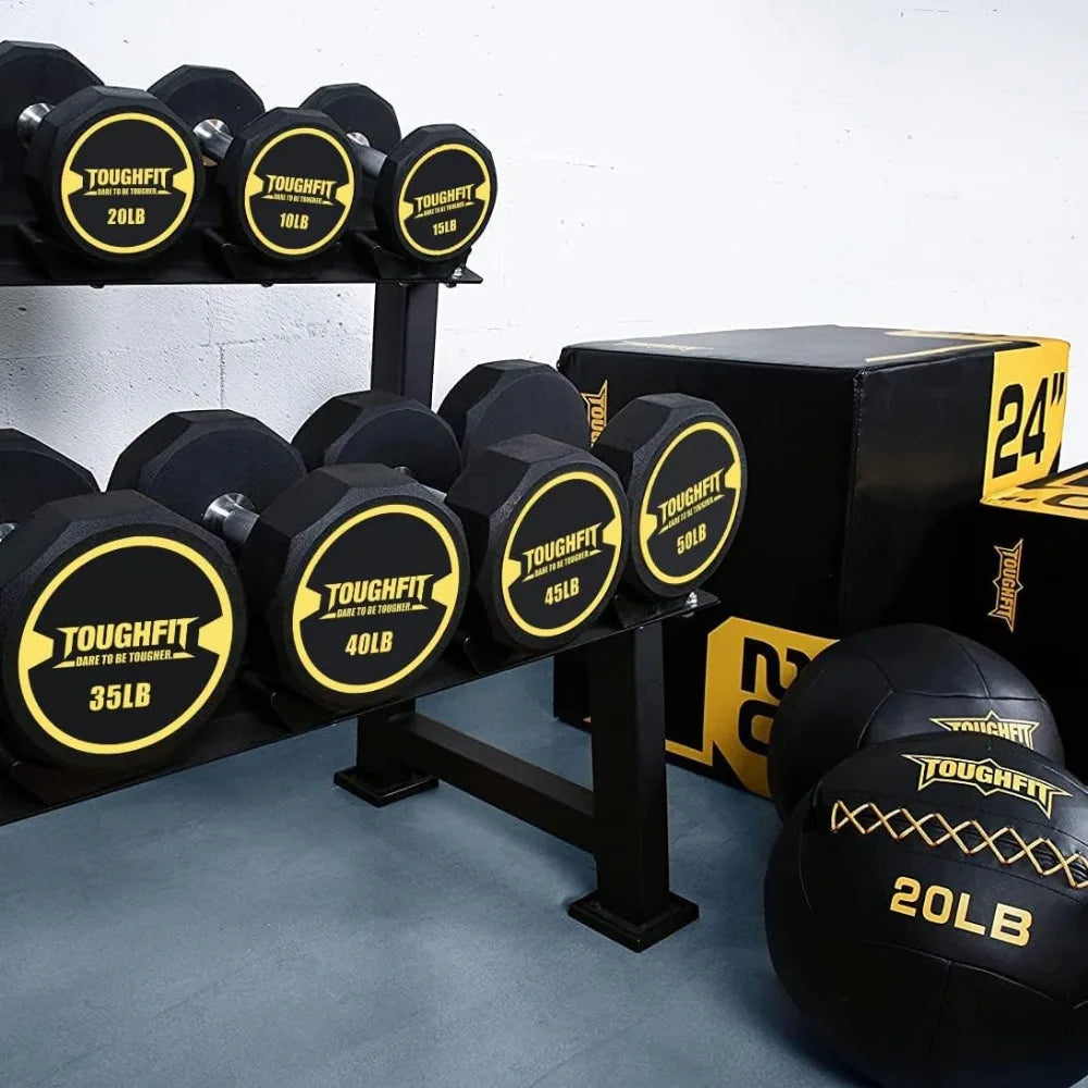 5-20lbs Dumbbell Set with Rack