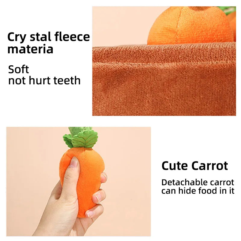 NONOR Carrot Puzzle Chew Toy