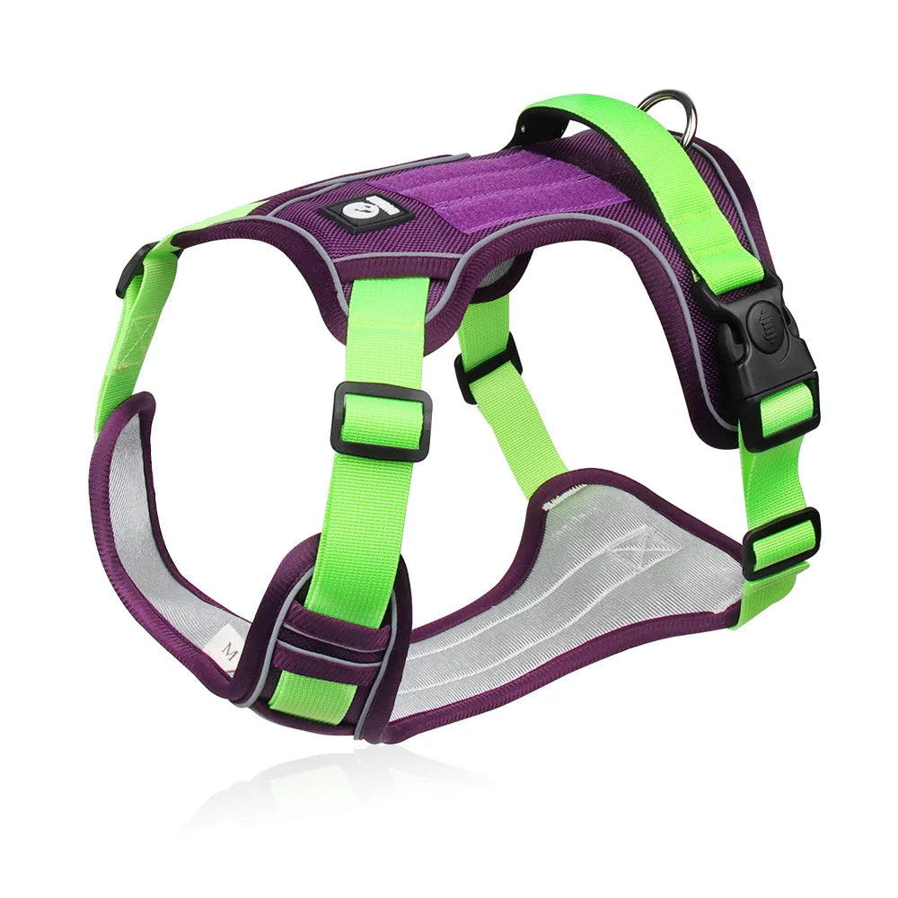 Tactical Reflective Large Dog Harness