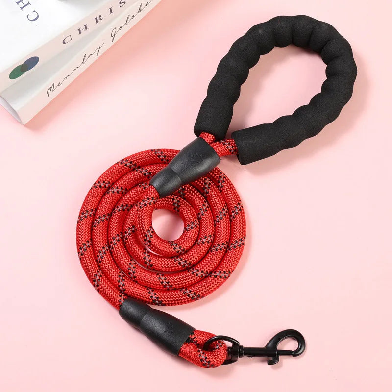 Reflective Dog Leash with Handle