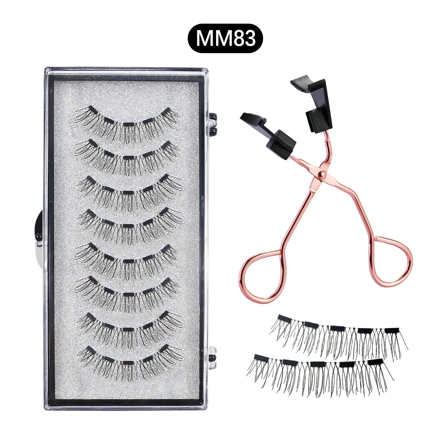 8Pcs Magnetic Eyelash Set