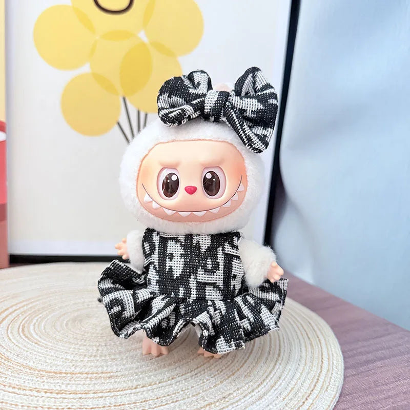 Labubu Luxury Bow Dress Set