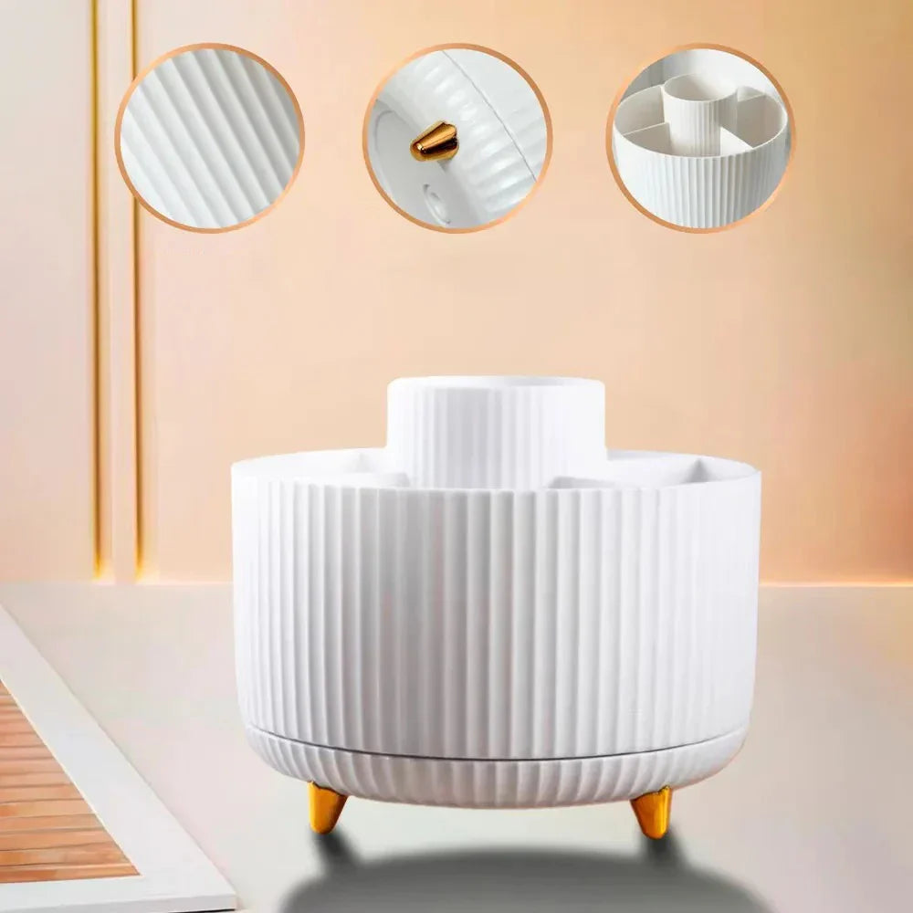 360° Rotating Makeup Organizer