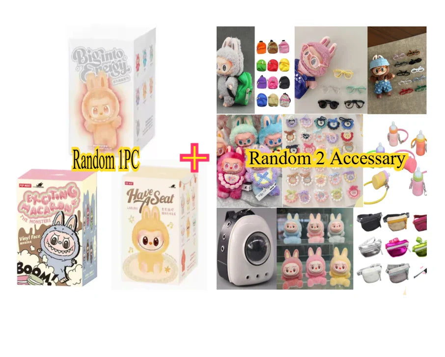 Labubu Monster Doll Blind Box Pendant