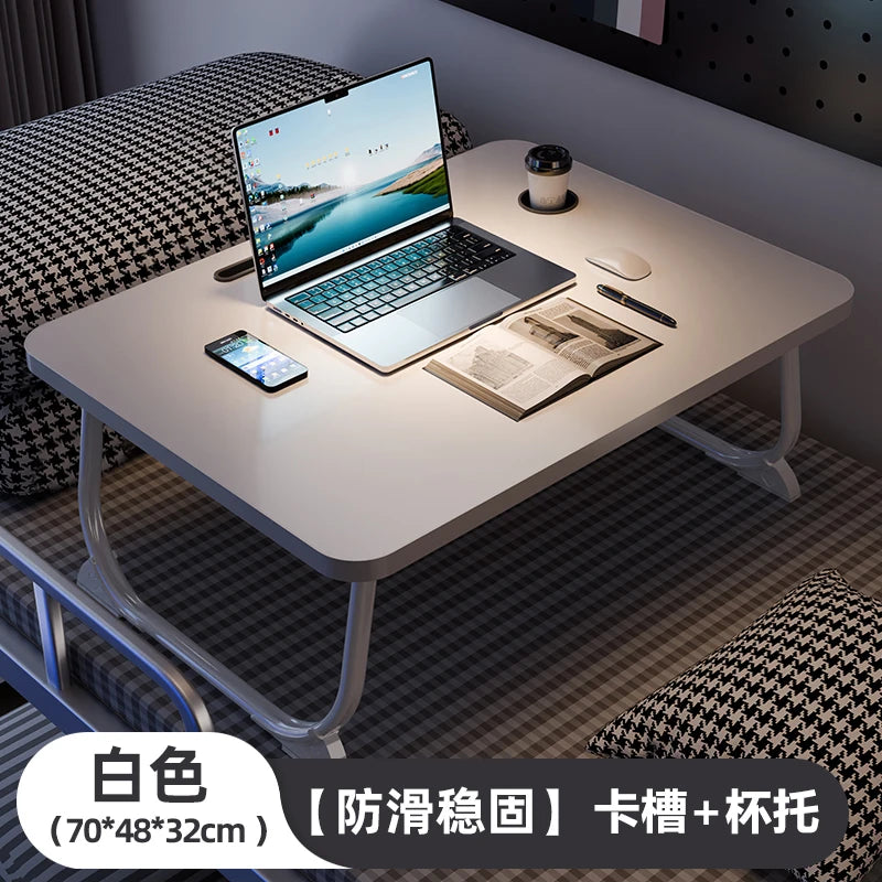 Ergonomic L-Shaped Folding Desk