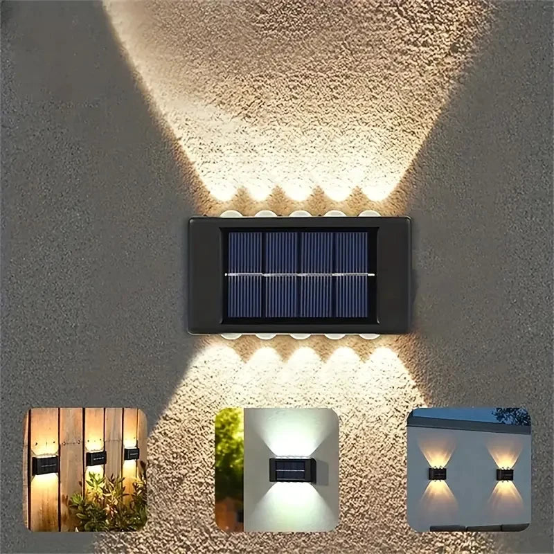 Solar LED Outdoor Wall Lights