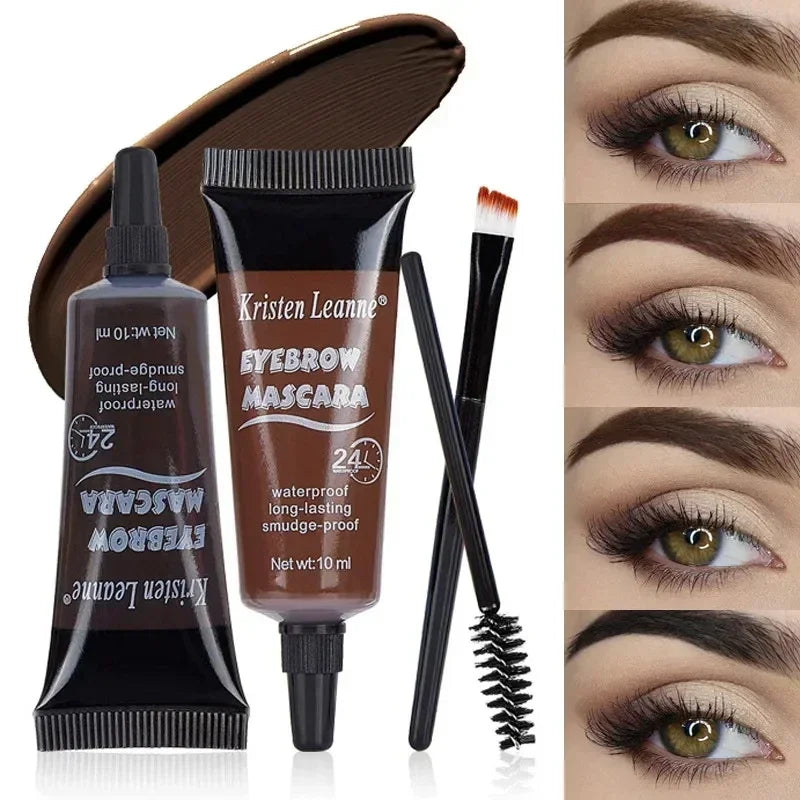 4-Color Waterproof Eyebrow Cream