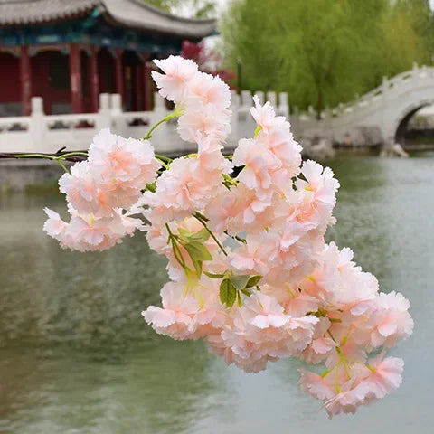 Artificial Cherry Blossom Branch