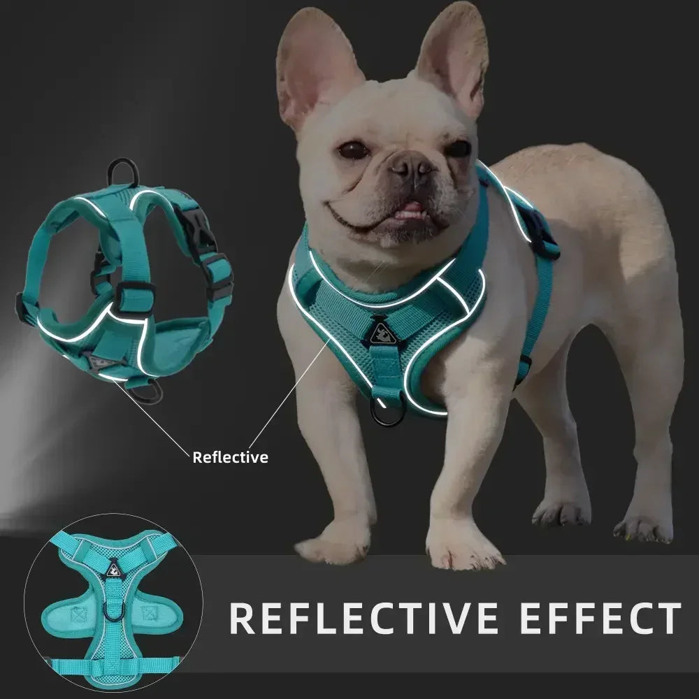 No Pull Reflective Dog Harness