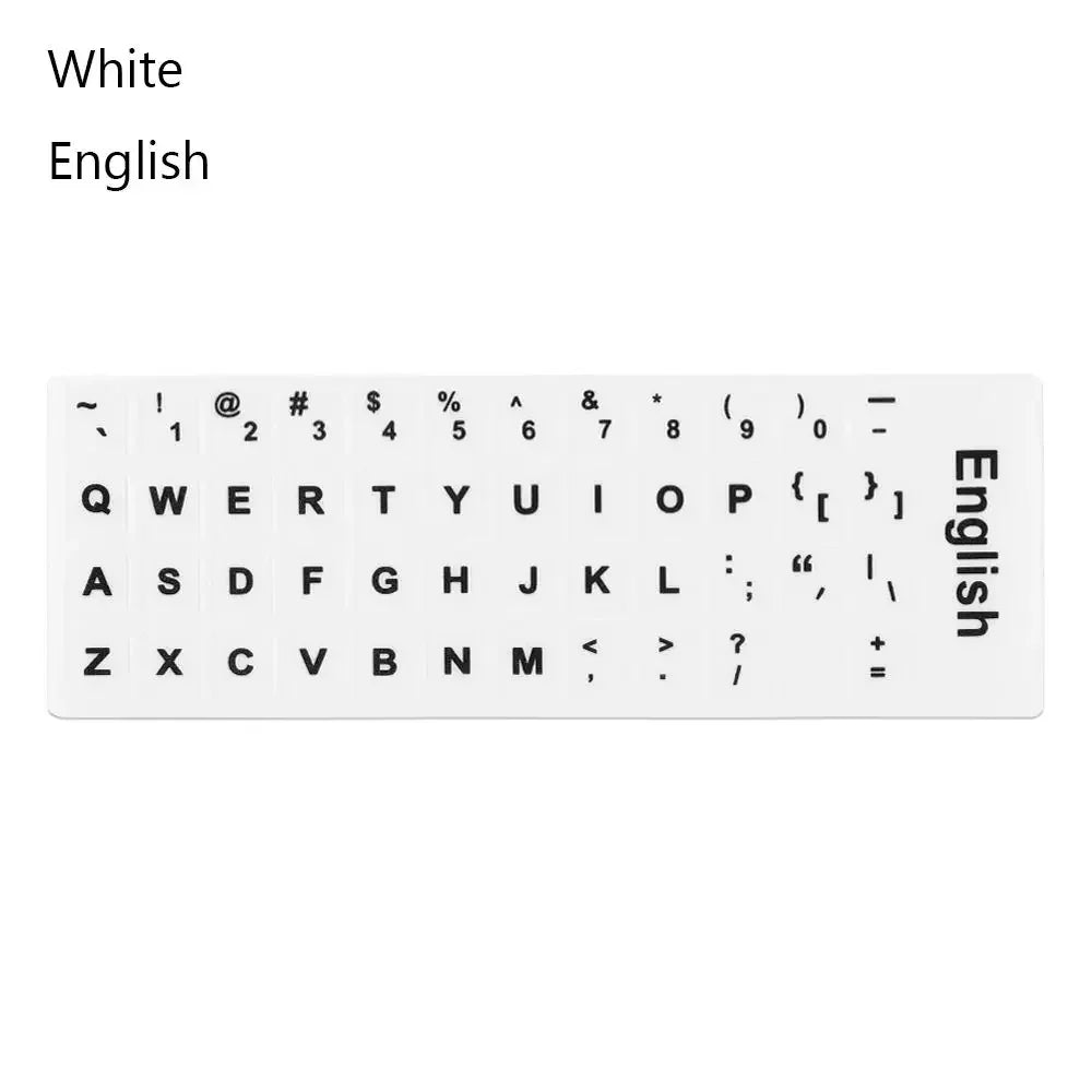 Multi-Language Keyboard Sticker Set