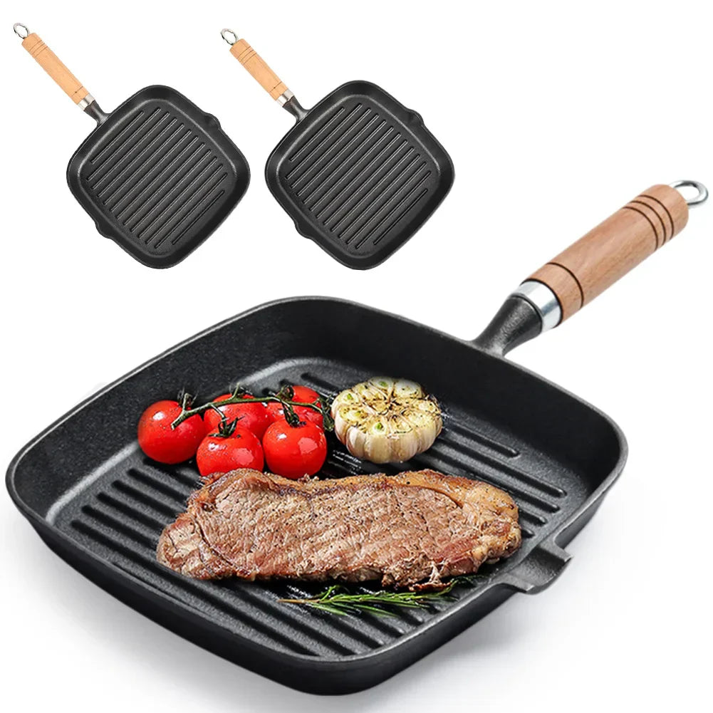 Cast Iron Square Grill Pan