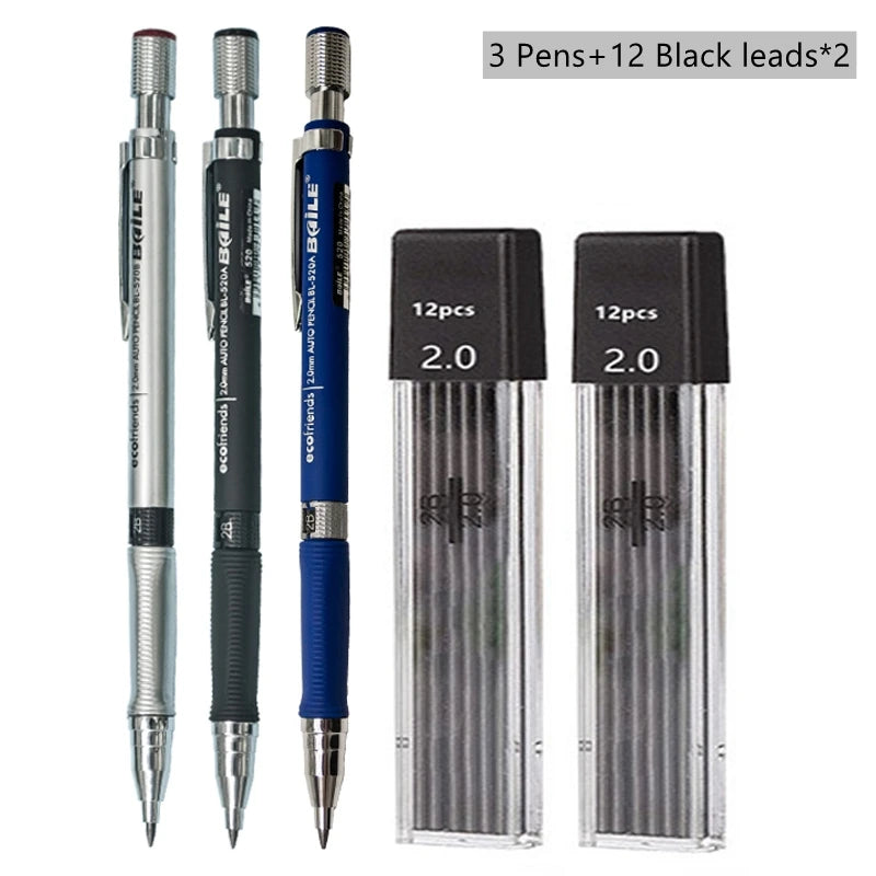 2.0mm Mechanical Pencil Set