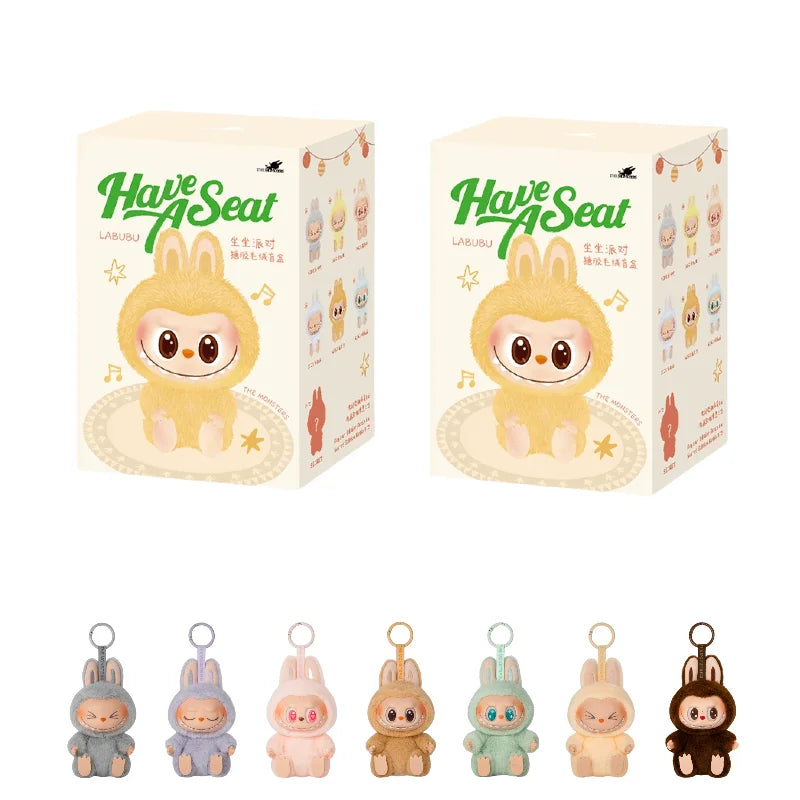 Labubu V1–V3 Macaron Pendant Doll