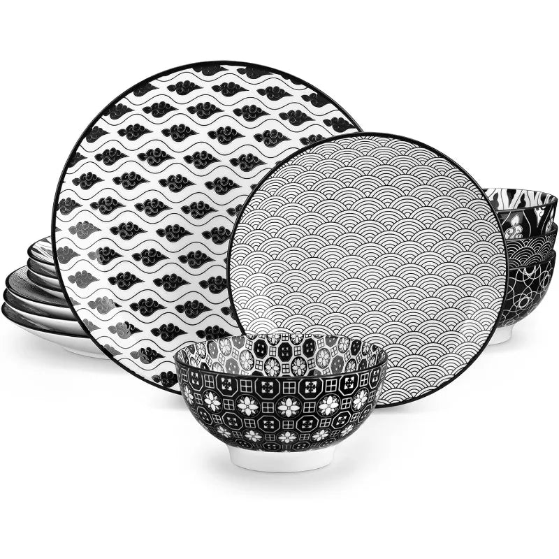 Mandala Porcelain Dinnerware Set