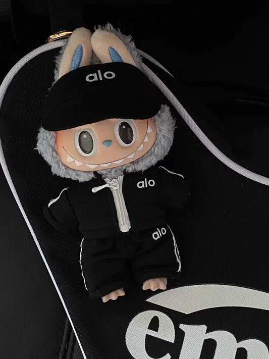 POP MART Labubu Doll 17cm Designer Outfit Set