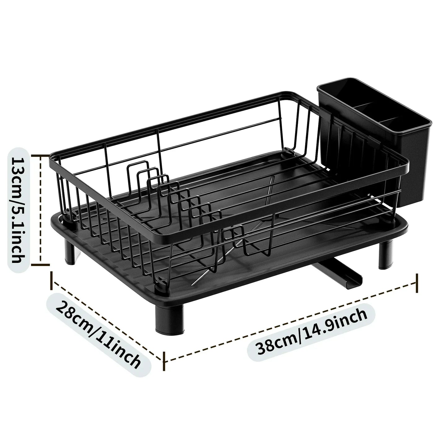 Kitchen Counter Dish Drainer
