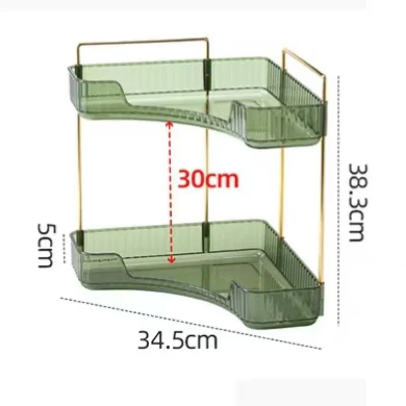 Luxury Corner Cosmetic Storage Rack