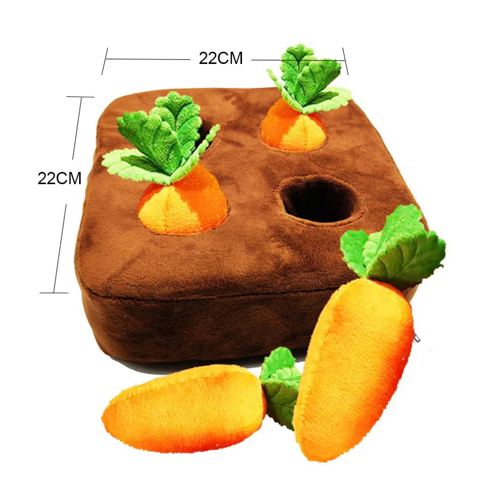 NONOR Carrot Puzzle Chew Toy