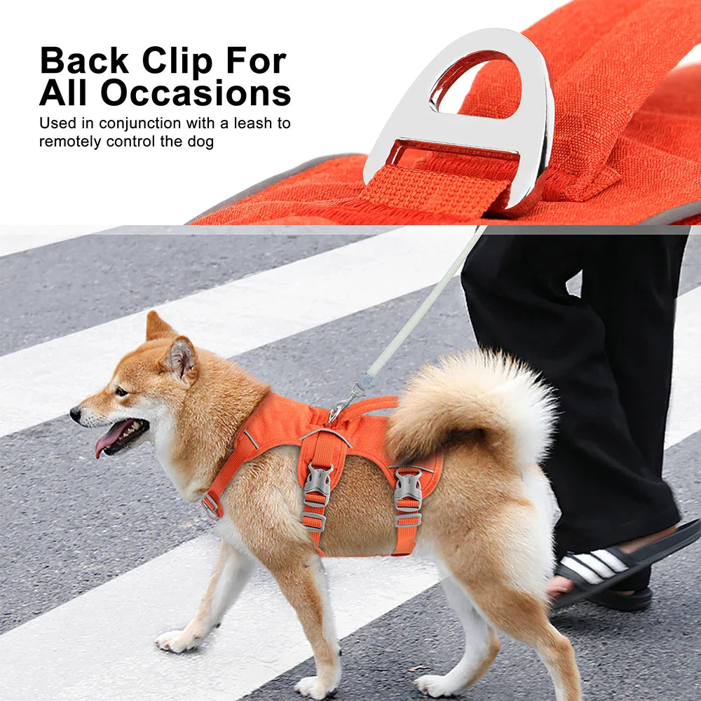 Escape-Proof Reflective Dog Harness