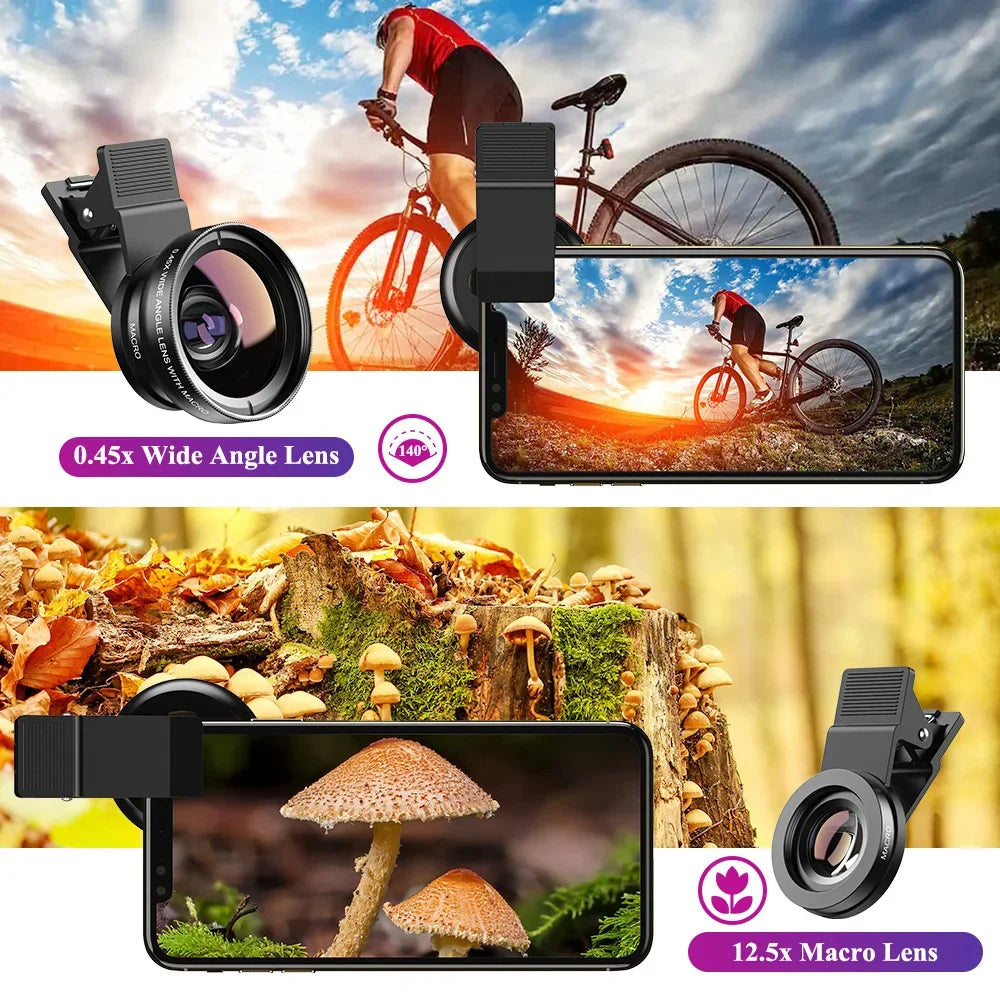2-in-1 Fisheye Macro Lens