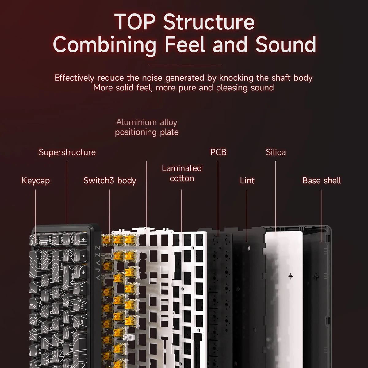 AJAZZ AK680 MAX Gaming Keyboard