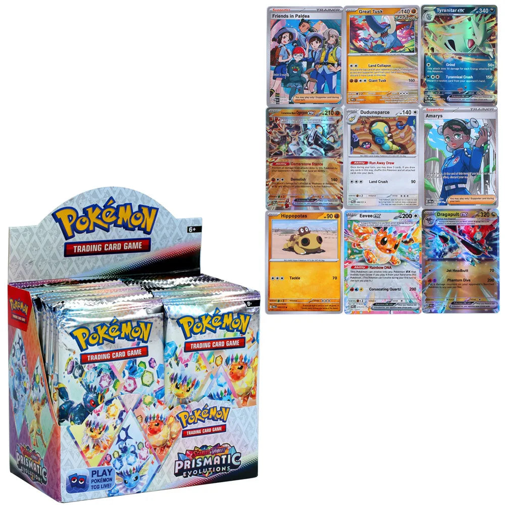 TAKARA TOMY Pokemon Prismatic Evolutions Card Set