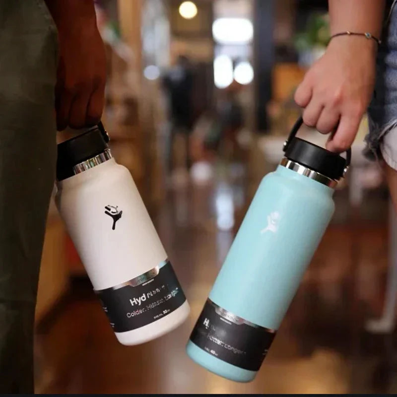 Hydro Flask Large Capacity Outdoor Water Bottle - Purple