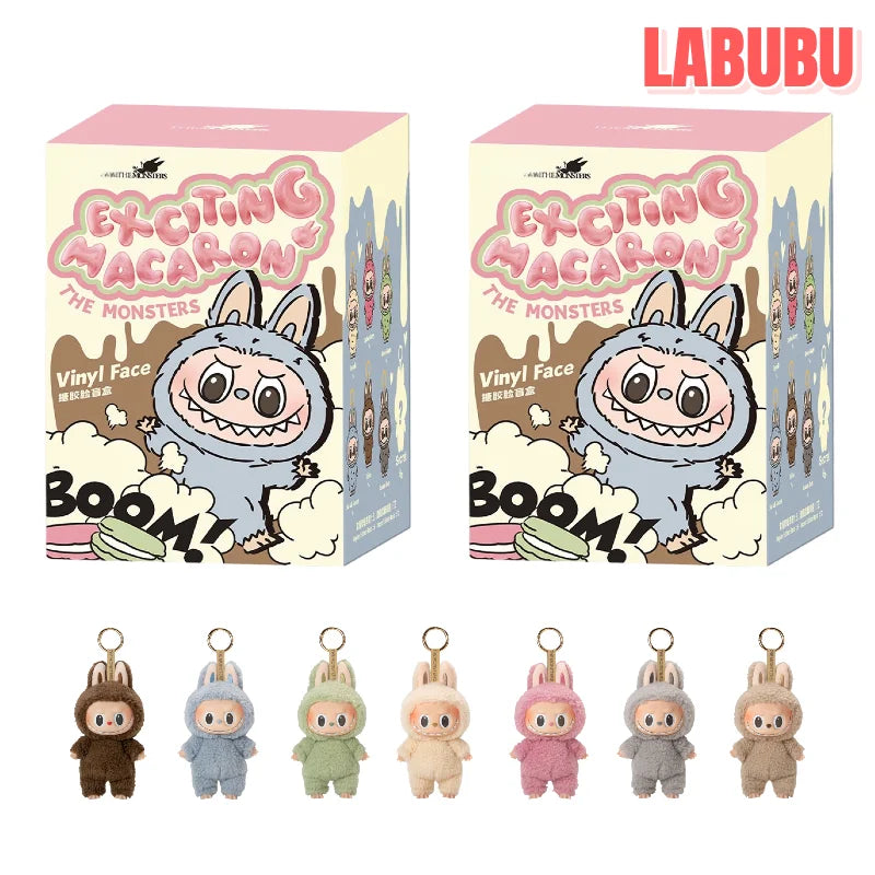 Labubu V1–V3 Macaron Pendant Doll