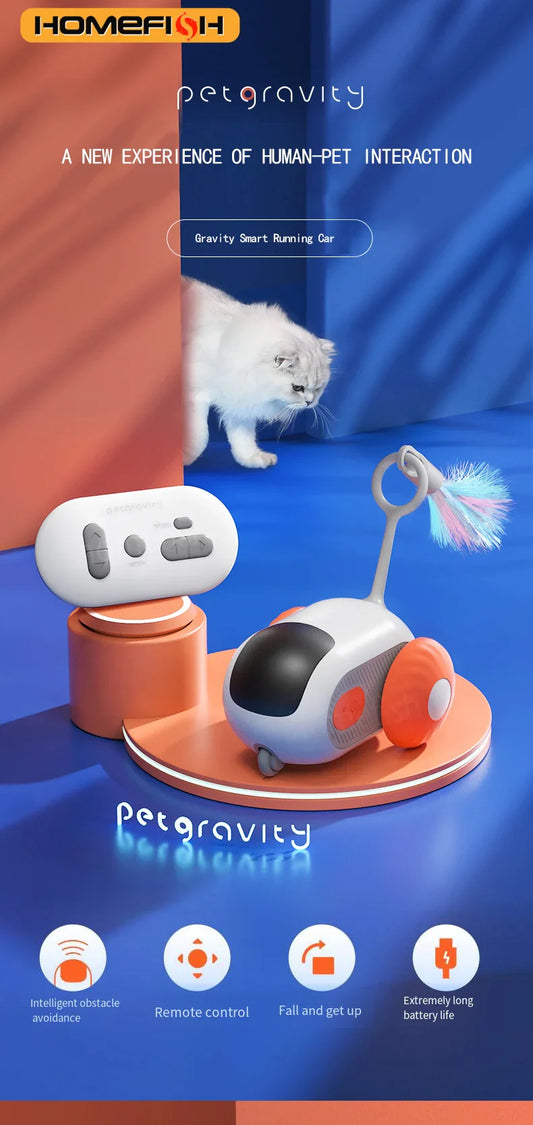 Smart Remote Cat Toy Car