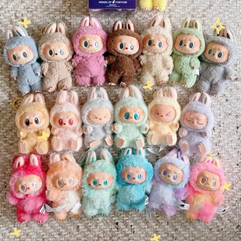 Labubu V1–V3 Series Macaron Keychain