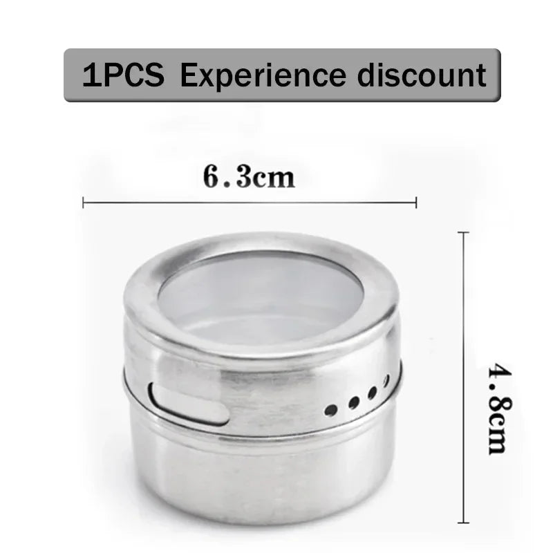 Stainless Steel Spice Tin Rack